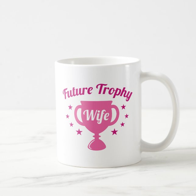 Taza De Café Esposa de trofeo futuro (Derecha)