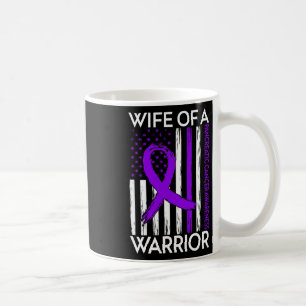 Taza De Café Esposa De Un Guerrero, Ayuda De Concienciación Sob