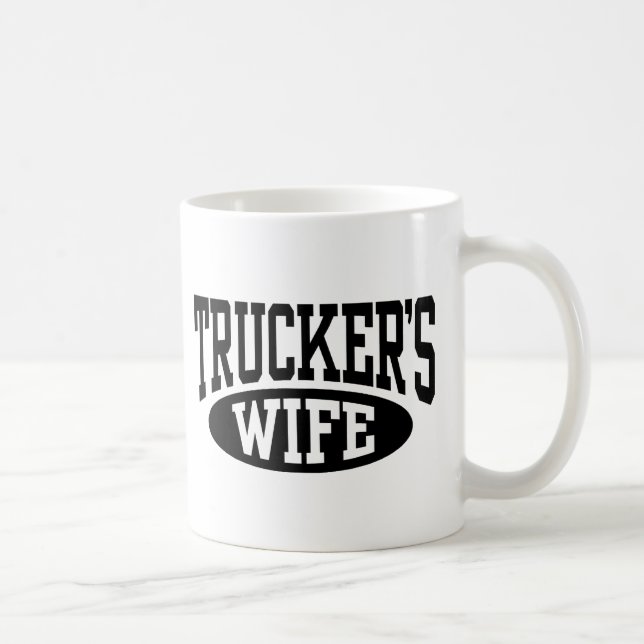 Taza De Café Esposa del camionero (Derecha)