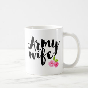 Taza De Café Esposa del ejército
