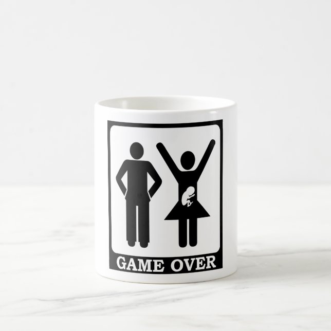 Taza De Café Esposa embarazada - Fin del juego (Centro)