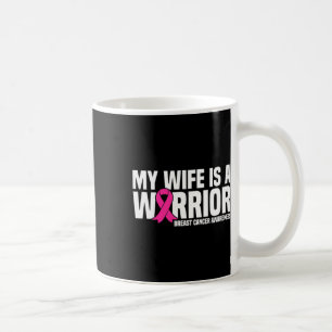 Taza De Café Esposa Es Un Guerrero Que Se Otorga El Cáncer De M