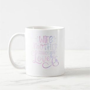 Taza De Café Esposa, madre, amante del perro