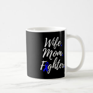 Taza De Café Esposa Mamá Combate Alopecia Areata Conciencia