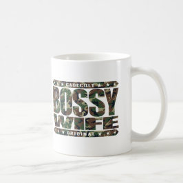 Taza De Café ESPOSA MANDONA - llevo los pantalones apretados de