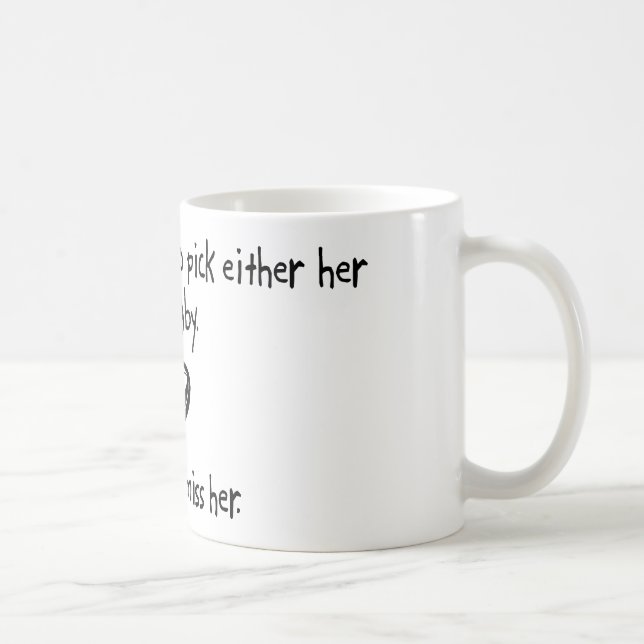 Taza De Café Esposa o rugbi de la selección (Derecha)