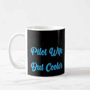 Taza De Café Esposa Piloto De Una Esposa Piloto De Un Avión Pil
