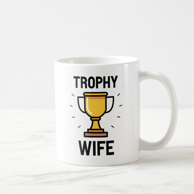 Taza De Café Esposa trofeo (Derecha)