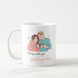Taza De Café Esposa y atraco hubby, paro