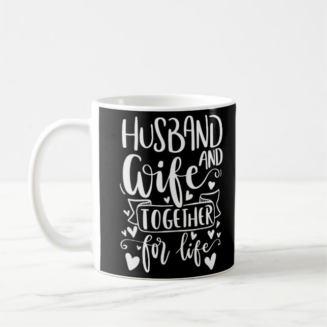 Taza De Café Esposa y esposa juntas por Personalizado de vida (Izquierda)