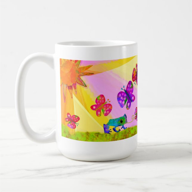 Taza De Café Esposa y mariposas (Izquierda)
