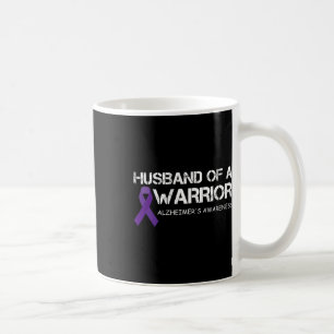 Taza De Café Esposo de una guerrera Conciencia de Alzheimerheim