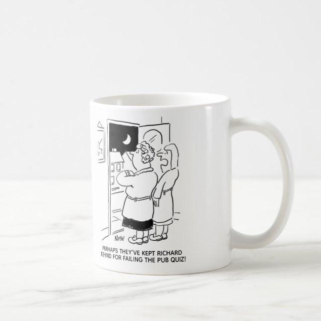 Taza De Café Esposo de vuelta de la prueba del pub (Derecha)