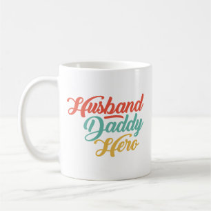 Taza De Café Esposo, Papá, Héroe