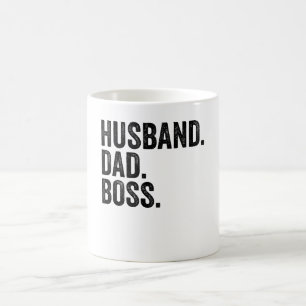 Taza De Café Esposo. Papá. Jefe.