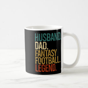 Taza De Café Esposo Papá Leyenda de Fútbol Fantasía Divertido H