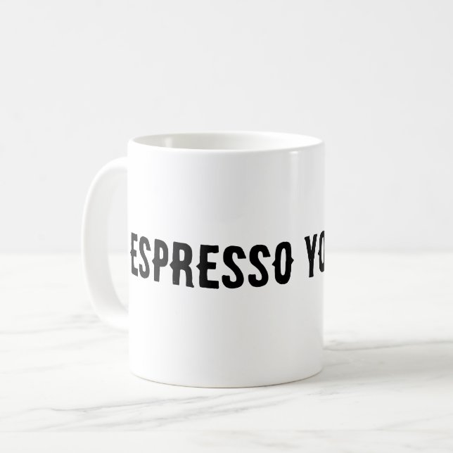 Taza De Café Espresso (Anverso izquierdo)