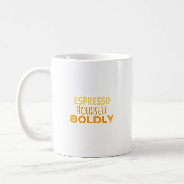 Taza De Café Espresso audaz (Izquierda)