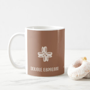 Taza De Café Espresso doble Una mezcla de elegancia y calidez