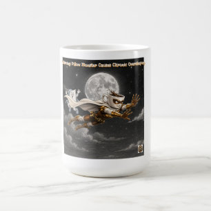 Taza De Café Espresso Enforcer vs. Pillow Monster