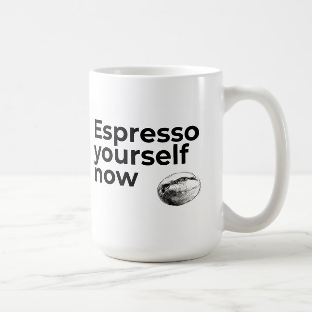 Taza De Café Espresso ya mismo café con café (Derecha)