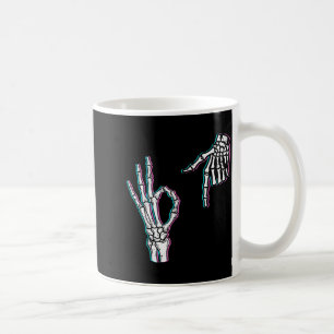 Taza De Café Esqueleto 67 Meme Divertido Halloween Chicos Chica
