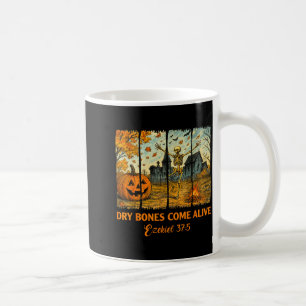 Taza De Café Esqueleto Bailarín Huesos Secos Cobran Vida Ha Cri
