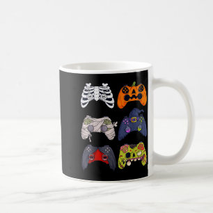 Taza De Café Esqueleto de Halloween Controladores de juegos zom