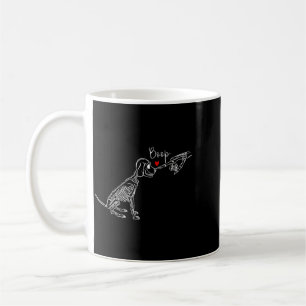 Taza De Café Esqueleto de perro Boop perro divertido Halloween 