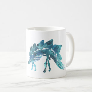 Taza De Café Esqueleto del Stegosaurus