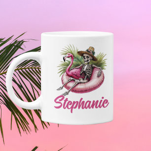 Taza De Café Esqueleto Flotante de Veranovidad