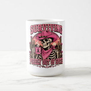 Taza De Café Esqueleto Occidental Superviviente Rencoroso