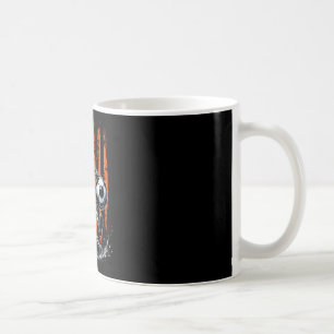 Taza De Café Esqueleto Retro Jugando Fútbol Bandera de EE. UU. 