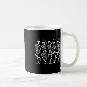 Taza De Café Esqueletos de baile Chicas de disfraces de Hallowe