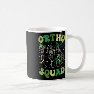 Taza De Café Esqueletos de baile Ortho Squad St Patricks Orthop
