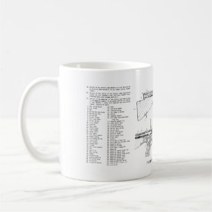 Taza De Café Esquema Johnson LMG 1941