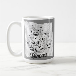 Taza De Café Esquemas del Jardín de mariposas
