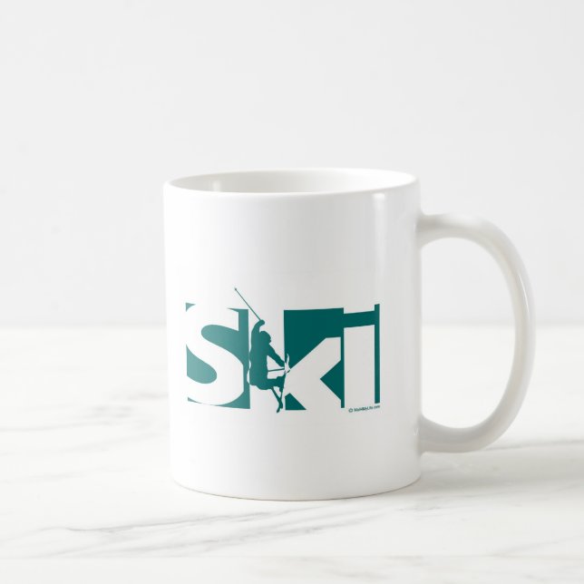 Taza De Café Esquí (Derecha)