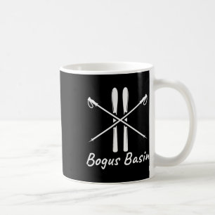 Taza De Café Esquí De Bogus Sin Idaho Vaca De Invierno