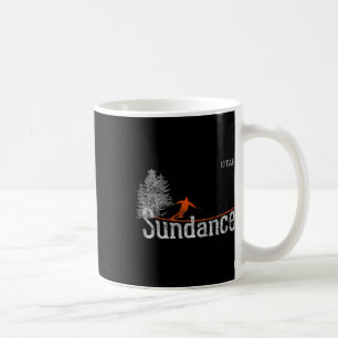 Taza De Café Esquí de estilo Sundance Utah Vintage de los años
