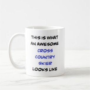 Taza De Café esquí de fondo, impresionante