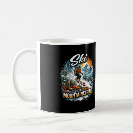 Taza De Café Esquí de Montaña
