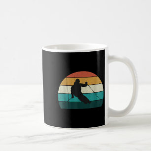 Taza De Café Esquí de montaña Retro - Vintage Downhill Ski _ Sk