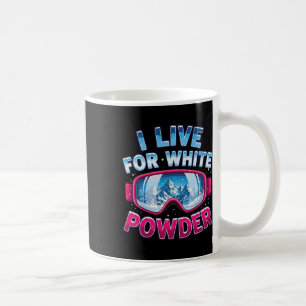 Taza De Café Esquí de nieve Genial Esquiador de nieve Esquí Fre