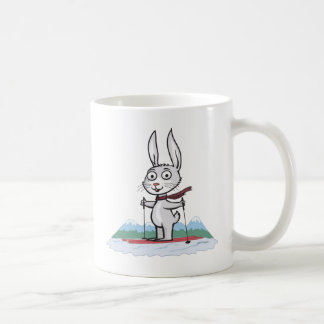 Taza De Café Esquí del conejito