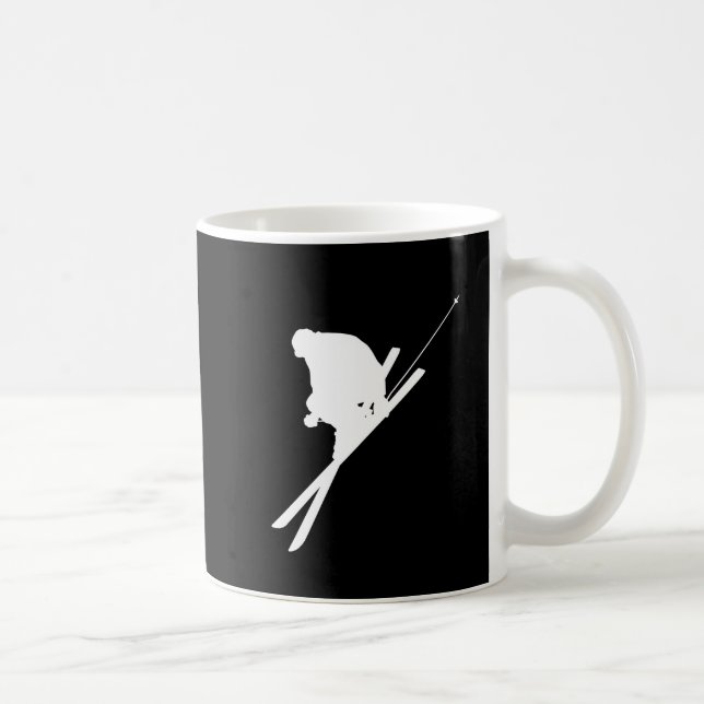 Taza De Café Esquí del estilo libre (Derecha)