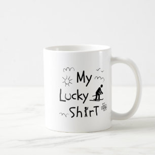 Taza De Café Esquí esquí divertido esquiadores-de-fondo esquí-a