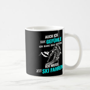 Taza De Café Esquí Ich Muss Esquí Conductor Esquí Deportivo Mon