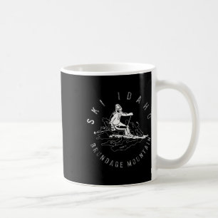 Taza De Café Esquí Idaho Brundage Mountain Esquí Snowboard Mont