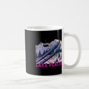 Taza De Café Esquí Lake Placid - Esquí Lake Placid al Estilo Vi